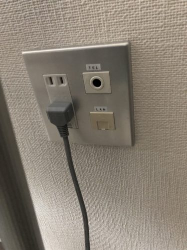 電源・LAN