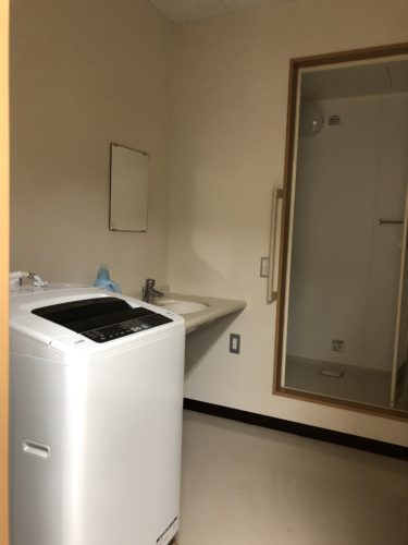 男性専用のお風呂場・洗濯機
